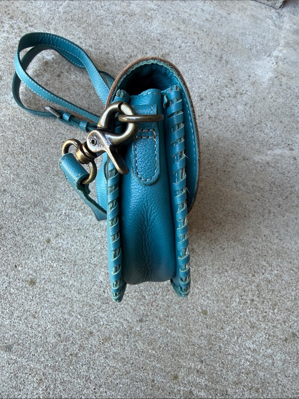 Myra Pine Valley Hand-Tooled Bag - Picture 6 of 7